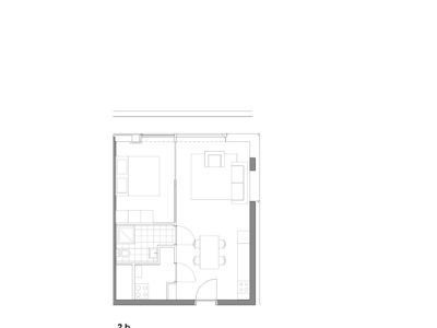 Floorplan_Typology_1_100_2b_Bajeskwartier De Vrijheid_Atelier Kempe Thill