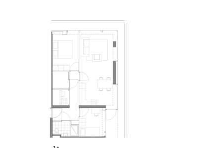 Floorplan_Typology_1_100_3a_Bajeskwartier De Vrijheid_Atelier Kempe Thill