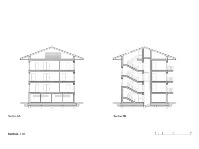 Section AA-BB 1-200